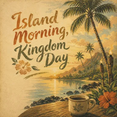 Cover art for Island Morning, Kingdom Day