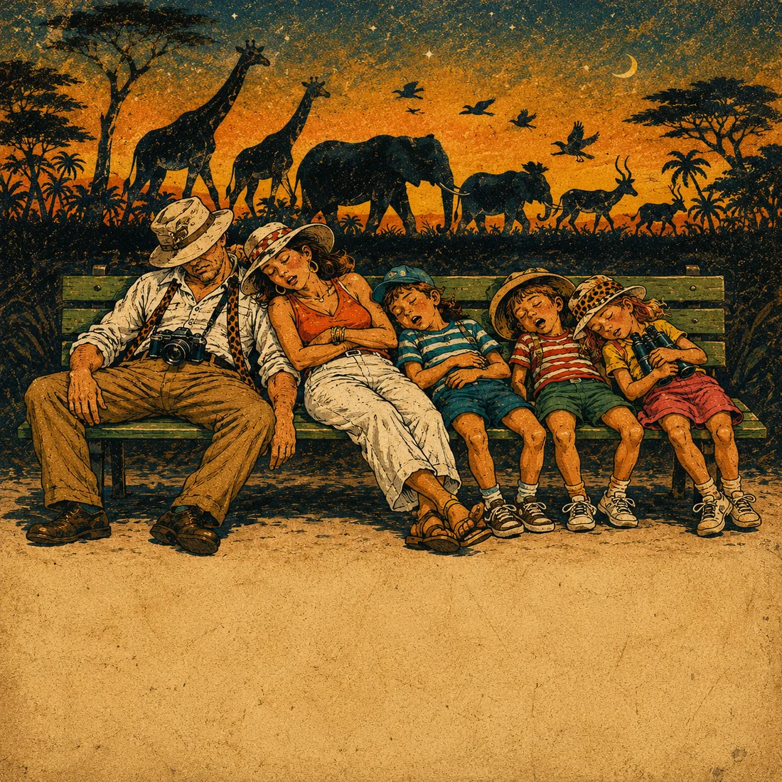 Back cover art for Animal Kingdom Chaos
