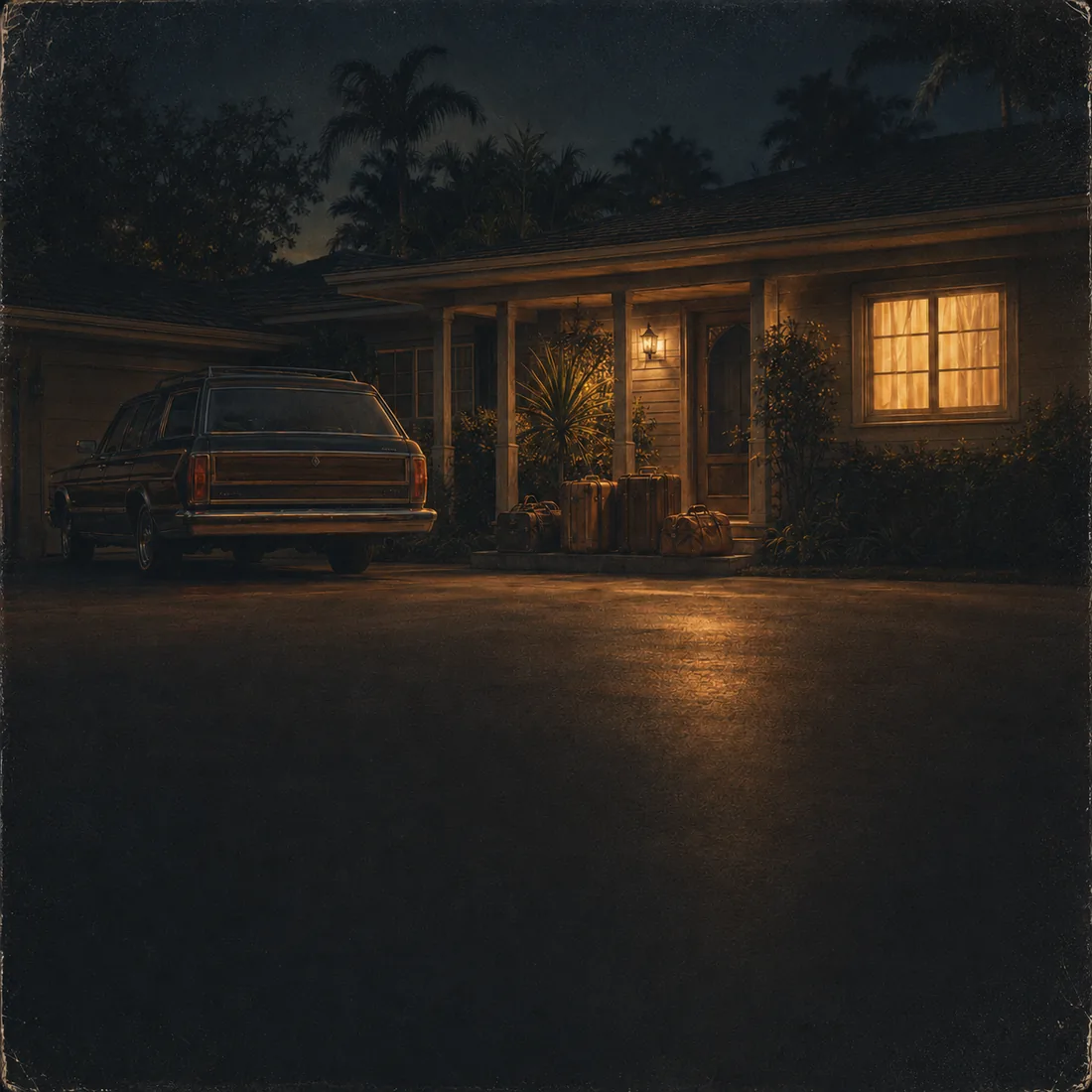 Back cover art for The Magic Ran Because of You